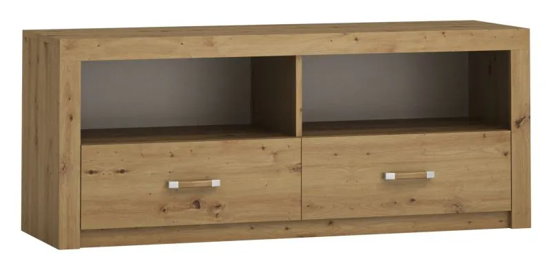 Mobile porta TV Vanimo 03 in rovere | 57 x 140 x 42 cm | Design moderno e funzionalità