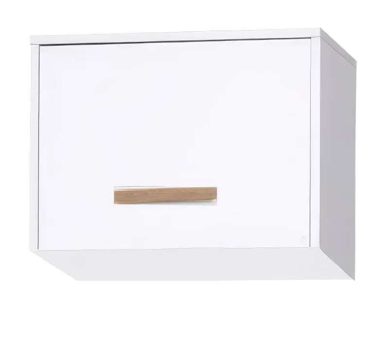 Armadio allungabile Fafe 15, colore: bianco - Dimensioni: 40 x 52 x 40 cm (A x L x P)