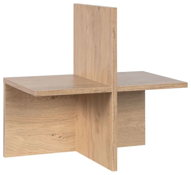 Modulo per scaffale Marincho | Rovere naturale | 48 x 48 x 29 cm | 4 scomparti