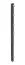 Palo per recinzione Mod. P, Finitura: vernice antracite, Per recinzioni alte max: 183 cm, Lunghezza: 240 cm, Punti di fissaggio: 10