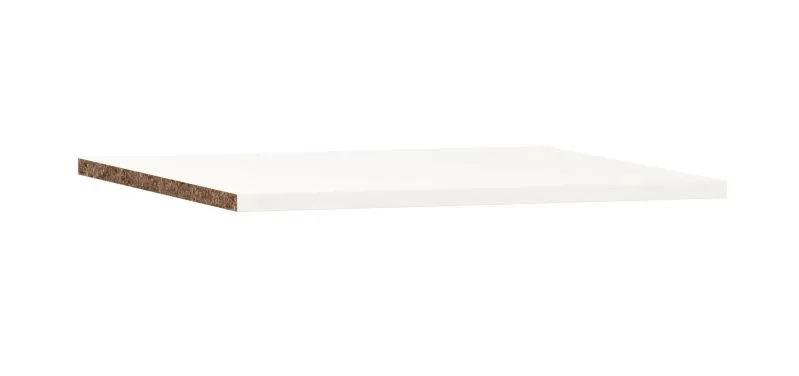 Scaffale per base TV Aenna | Bianco moderno | 1,5 x 48 x 43 cm | Facile da abbinare