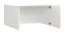 Armadio Aenna bianco | Maniglie bianche | 50 x 100,5 x 60 cm | Design moderno e compatto