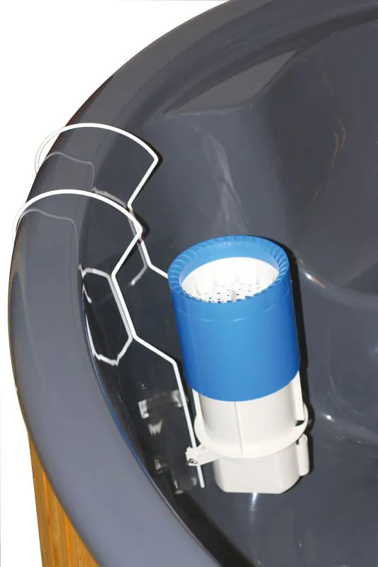 Cartuccia filtrante per vasca esterna | Compatibile con sistemi Hot Tub | Colori blu e bianco