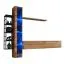 Pensile Valand 28 | Rovere Wotan | 180 x 240 x 40 cm | Illuminazione LED blu | Design moderno