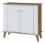 Madia Bambey 11 | Rovere e Bianco | 90 x 94 x 44 cm | Design moderno e qualità