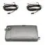 Soggiorno 7 pezzi Annelin | Color cashmere | Vetrinetta, cassettiere con LED, tavolini | Design moderno