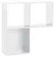 Mensola a muro cameretta "Marincho" 92, bianco | 107 x 107 x 32 cm | Design moderno e versatile