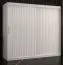 Armadio Balmenhorn 65 bianco opaco | 200 x 200 x 62 cm | Ampio spazio e design moderno