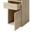 Scrivania Agia 01 | Rovere Sonoma | 1 anta, 2 scomparti, 1 cassetto | 74 x 120 x 50 cm