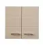 Pensile da cucina Mionica 02 | 2 scomparti | Grigio rovere e sabbia | 2 ante | 57 x 60 x 30 cm
