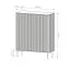 Credenza moderna cashmere | 2 ante push to open | 6 scomparti | Gambe in metallo | 123 x 98,5 x 39,5 cm