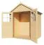 Casetta da giardino prefabbricata Münster 01 incl. pavimento, legno grezzo - spessore 19 mm, SU: 1,5 m²