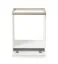 Base per elettrodomestici da incasso Kunja | Bianco lucido | 82 x 60 x 55 cm | Design moderno