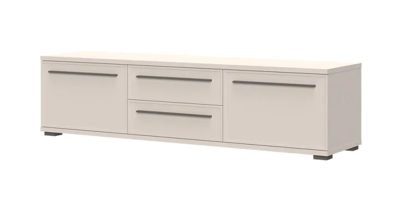 Mobile porta TV "Neiafu" 116 | Cashmere | 2 cassetti | 46 x 180 x 46 cm | Design moderno e lineare