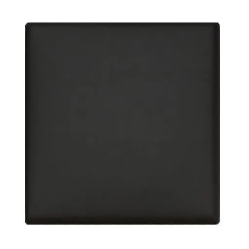 Pannello decorativo da parete nero | Design elegante | 42 x 42 x 4 cm | Legno e schiuma