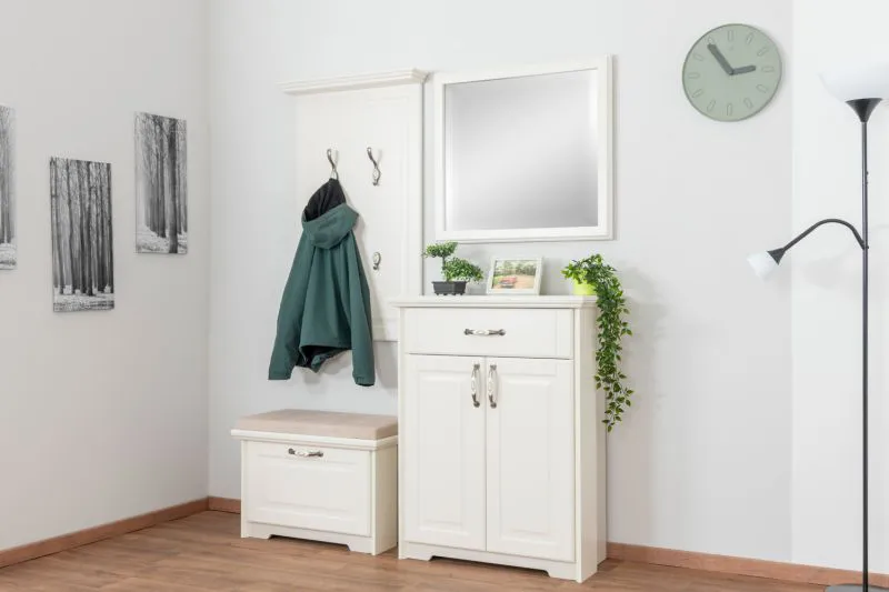 Set ingresso completo Falefa F, 4 pezzi, avorio | Stile moderno | Massima qualità | Piedini regolabili