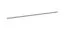 Striscia LED per armadio "Aarwangen", cromata, luce neutra, 4,39 W, cavo 2 m, controllabile con telecomando, 98,5 x 1 x 3 cm