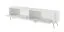 Soggiorno completo - Set D "Sloughia", 3 pz, bianco, maniglie e gambe: metallo