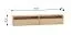 Mobile TV "Hampshire" 07, color rovere Mavelie, 2 ante a battente, 4 scomparti, funzione "push-to-open", Sistema "Soft-Close", 180 x 33 x 33 cm
