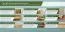 Scaffale in pino massello naturale Junco 48C | Design moderno | 120 x 60 x 42 cm