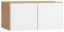Modulo armadio due ante Arbolita 17 | Rovere e bianco | 45x93x57 cm | Soft close | Design moderno