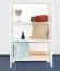 Cassettone in legno massello di pino bianco Junco 157 | 140 x 89 x 41 cm | Design moderno e robusto