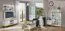 Scaffale Panduros 07 | Bianco pino e marrone rovere | 128 x 45 x 40 cm | Pratico e moderno