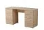 Scrivania Arande 01 | Rovere Sonoma | 1 anta, 2 scomparti, 4 cassetti | 75,5 x 135 x 50 cm | Bordi ABS