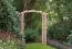 Pergola Jardin curva - misure (cm): 120 x 50 x 220 (l x p x h)