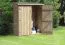 Armadio da giardino Maceio incl. pavimento e copertura - misure: 73 x 152 x 182 cm (l x p x h)