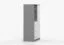Armadio battente Smolikas 41 | Bianco e grigio moderno | 7 scomparti, 3 cassetti | 159 x 80 x 40 cm