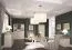 Comodino Badile 21 | Pino bianco e marrone | 50 x 57 x 40 cm | Stile country elegante