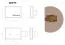 Sauna prefabbricata "Tirari" 68 mm, con tetto con bordino - misure esterne (l x p x h): 194 x 194 x 199 cm