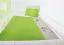 Set biancheria letto bambini 2 pezzi | Motivo gatto | Cotone 100% | Verde | 140 x 200 cm