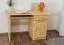 Scrivania in pino massello naturale 002 | 74 x 100 x 55 cm | Design moderno e funzionale