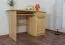 Scrivania in pino massello naturale 002 | 74 x 100 x 55 cm | Design moderno e funzionale
