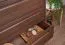 Cassettiera Engordany 02 | Faggio massello laccato noce | 6 cassetti | Sistema Soft-Close | 90 x 140 x 39 cm