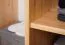 Armadio in legno di pino massiccio naturale 008 - Dimensioni 190 x 90 x 60 cm (H x L x P)