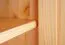 Armadio in legno di pino massiccio naturale 008 - Dimensioni 190 x 90 x 60 cm (H x L x P)