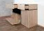 Madia "Jordalsgrenda" 05 | Rovere e nero | 2 ante, 2 cassetti, 5 scomparti | 90 x 150 x 40 cm
