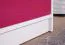 Cassettiera per cameretta "Walter" 06 | Bianco e rosa lucido | 85 x 120 x 40 cm | Design moderno