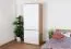 Armadio cameretta ante battenti Alard 01 | Rovere/bianco | 195 x 80 x 52 cm | Design moderno