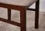 Sedia classica in legno di faggio | Finitura noce | Seduta imbottita schiuma T-25 | Schienale parzialmente imbottito | Stile senza tempo