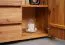 Cassettiera Tasman 15 in rovere selvatico massiccio oliato - Dimensioni: 77 x 150 x 45 cm (A x L x P)