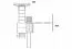 Torretta gioco "S3A", incl. scivolo a onde, altalena doppia, balcone, sabbiera, rampa da arrampicata - 450 x 500 cm (l x p)