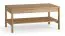Tavolino rettangolare "Olimar" 18, color rovere, 1 cassetto, 1 ripiano, Sistema "Soft-Close", 100 x 60 x 45 cm