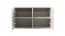 Mobile TV "Boquilla" 10, color cashmere, 8 ante, 16 scomparti, funzione "push-to-open", 280 x 40 x 40 cm