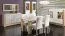 Specchio Arowana 21 | Rovere e Bianco Lucido | 56 x 123 x 5 cm | Design Moderno