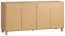Madia Averias 04 rovere | 78 x 160 x 47 cm | Design moderno, ante a soffietto, soft close