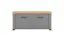 Set ingresso Banat 5 pezzi | Armadio con specchio | Cassettiera | Scarpiera | Protezione bordi ABS | Ganci appendiabiti
